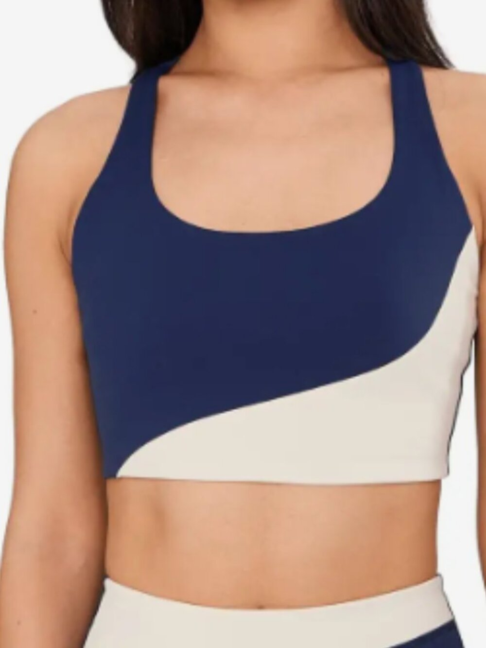 Spiritual Gangster Balance Bra Indigo Cream Bra NWT